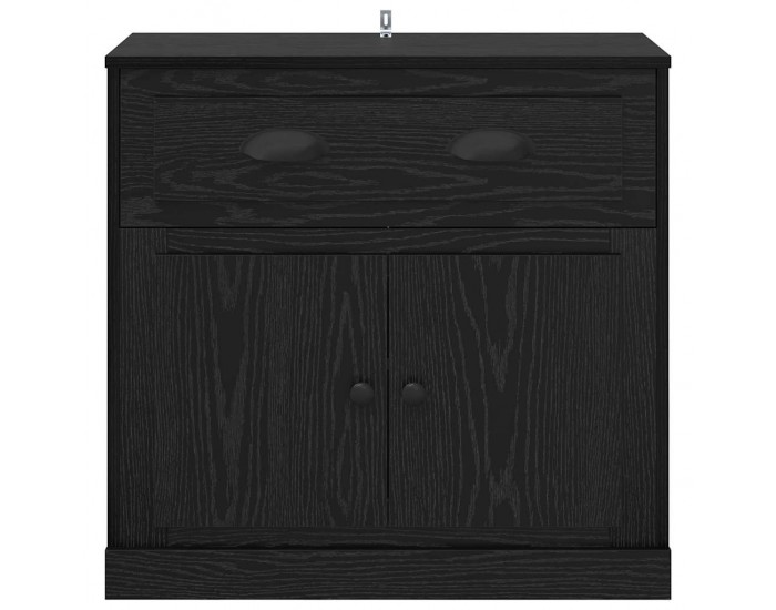 Sonata H Висок шкаф Черния дъб 70 x 35,5 x 67,5 см Инженерно дърво
