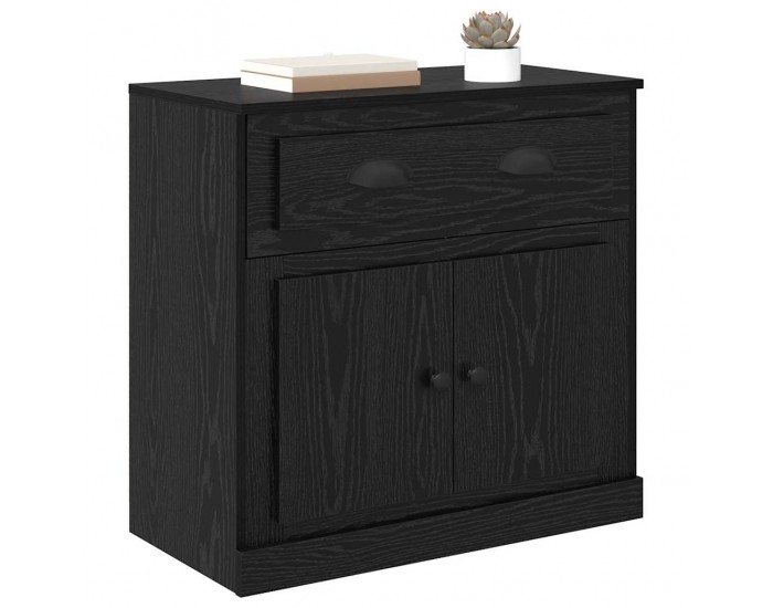 Sonata H Висок шкаф Черния дъб 70 x 35,5 x 67,5 см Инженерно дърво