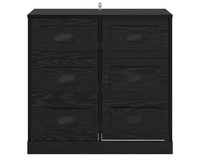 Sonata H Служебен шкаф Черния дъб 70 x 35,5 x 67,5 см Инженерно дърво