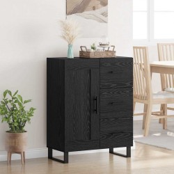 Sonata H Служебен шкаф с чекмедже Черния дъб 69,5 x 34 x 90 см - Corpuri, vitrine, biblioteci modulare