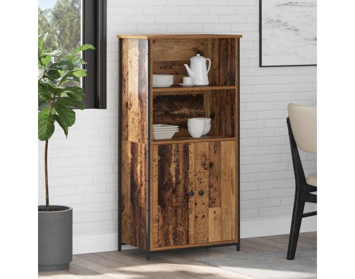 Sonata H Висок шкаф Старо дърво 62 x 36 x 121,5 см Инженерно дърво