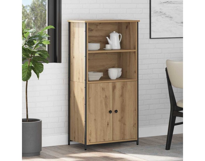 Sonata H Висок шкаф Дъб 62 x 36 x 121,5 см Инженерно дърво