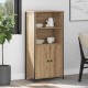 Sonata H Висок шкаф Дъб 62 x 36 x 121,5 см Инженерно дърво
