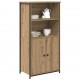 Sonata H Висок шкаф Дъб 62 x 36 x 121,5 см Инженерно дърво