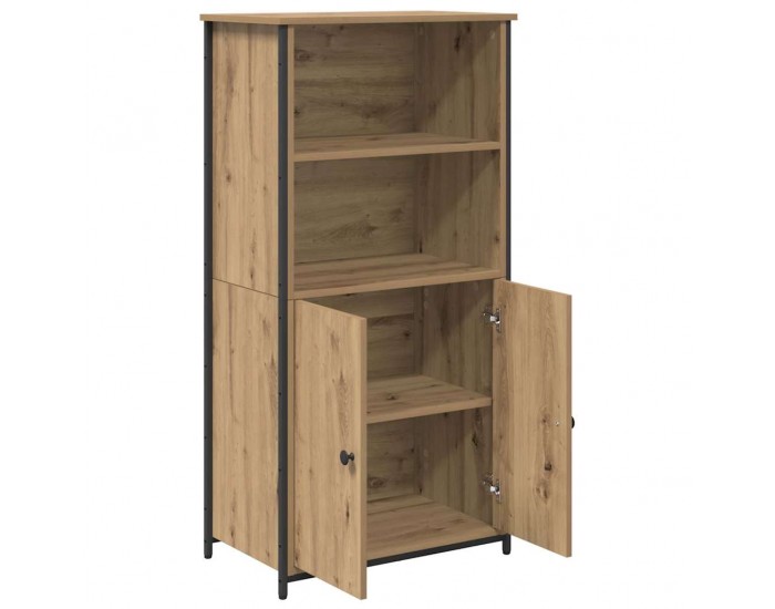 Sonata H Висок шкаф Дъб 62 x 36 x 121,5 см Инженерно дърво