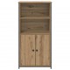 Sonata H Висок шкаф Дъб 62 x 36 x 121,5 см Инженерно дърво