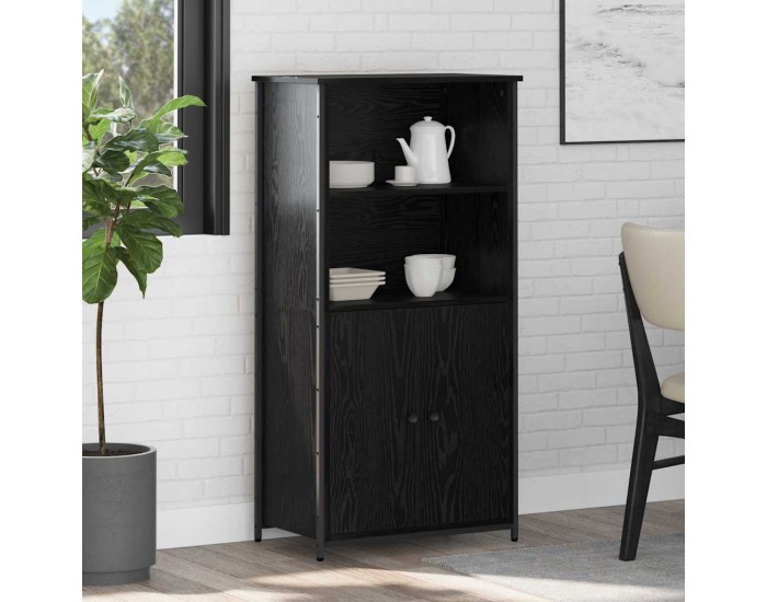 Sonata H Висок шкаф Черния дъб 62 x 36 x 121,5 см Инженерно дърво