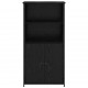 Sonata H Висок шкаф Черния дъб 62 x 36 x 121,5 см Инженерно дърво