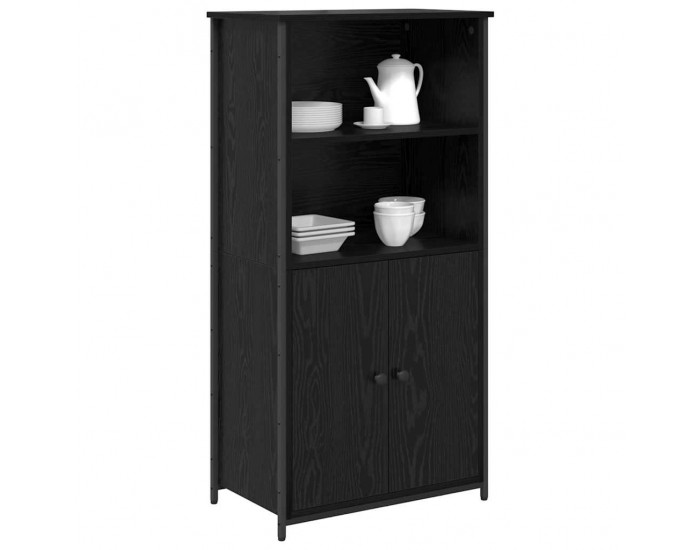 Sonata H Висок шкаф Черния дъб 62 x 36 x 121,5 см Инженерно дърво