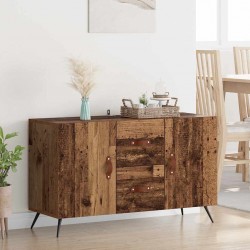Sonata H Служебен шкаф Старо дърво 100 x 36 x 60 см Инженерно дърво - Corpuri, vitrine, biblioteci modulare
