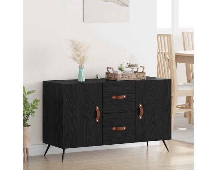 Sonata H Служебен шкаф Черния дъб 100 x 36 x 60 см Инженерно дърво