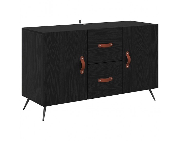 Sonata H Служебен шкаф Черния дъб 100 x 36 x 60 см Инженерно дърво