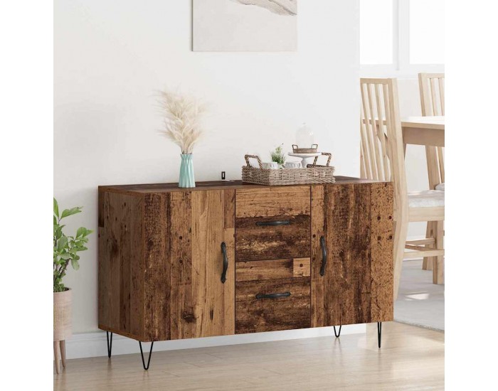 Sonata H Служебен шкаф Старо дърво 100 x 36 x 60 см Инженерно дърво