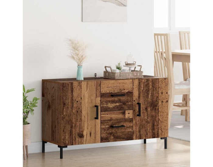Sonata H Служебен шкаф Старо дърво 100 x 36 x 60 см Инженерно дърво