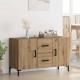 Sonata H Служебен шкаф с чекмедже Дъб 100 x 36 x 60 см Инженерно дърво