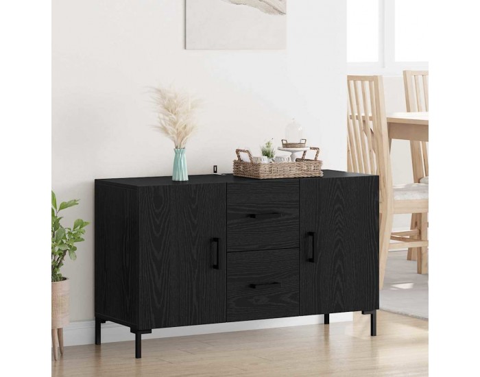 Sonata H Служебен шкаф Черния дъб 100 x 36 x 60 см Инженерно дърво
