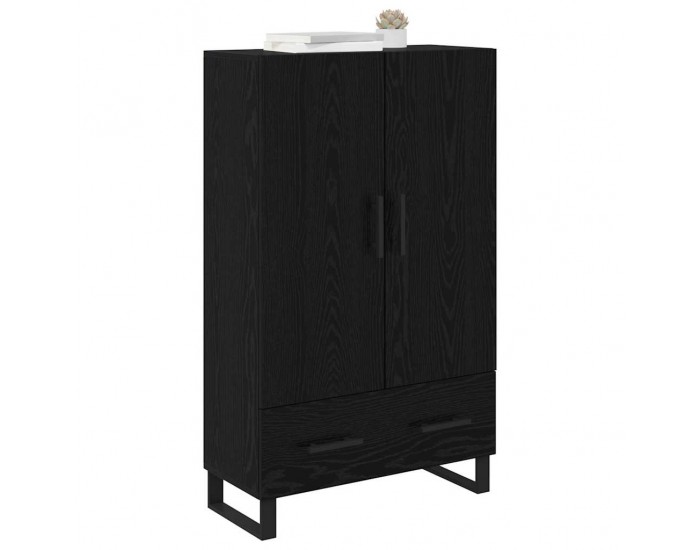 Sonata H Висок шкаф Черния дъб 69,5 x 30 x 115 см Инженерно дърво