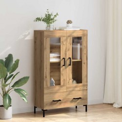 Sonata H Висок шкаф с чекмедже Дъб 69,5 x 31 x 115 см Инженерно дърво - Corpuri, vitrine, biblioteci modulare