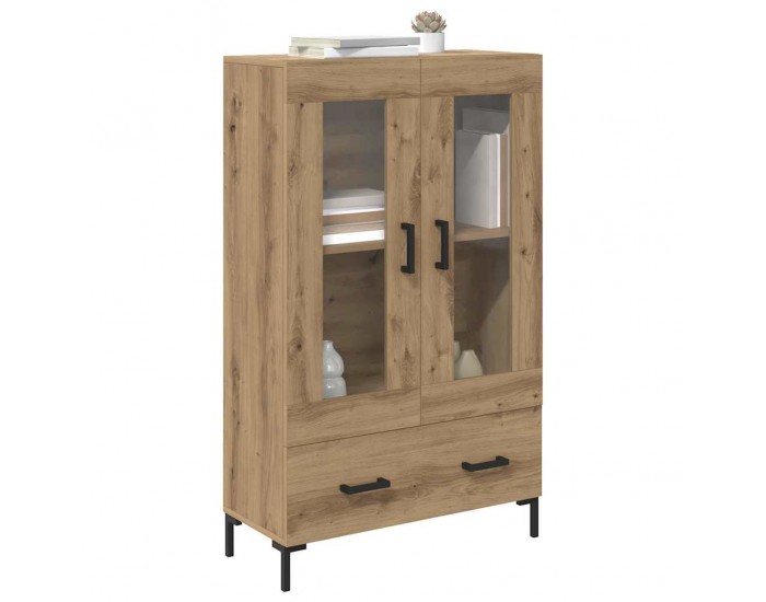 Sonata H Висок шкаф с чекмедже Дъб 69,5 x 31 x 115 см Инженерно дърво