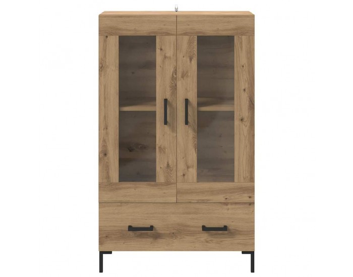 Sonata H Висок шкаф с чекмедже Дъб 69,5 x 31 x 115 см Инженерно дърво