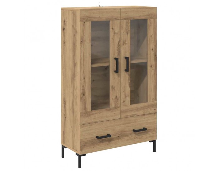 Sonata H Висок шкаф с чекмедже Дъб 69,5 x 31 x 115 см Инженерно дърво