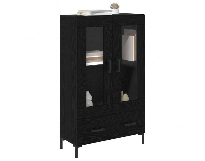 Sonata H Висок шкаф Черния дъб 69,5 x 31 x 115 см Инженерно дърво