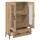 Sonata H Висок шкаф Corona Дъб 69,5 x 31 x 115 см Инженерно дърво