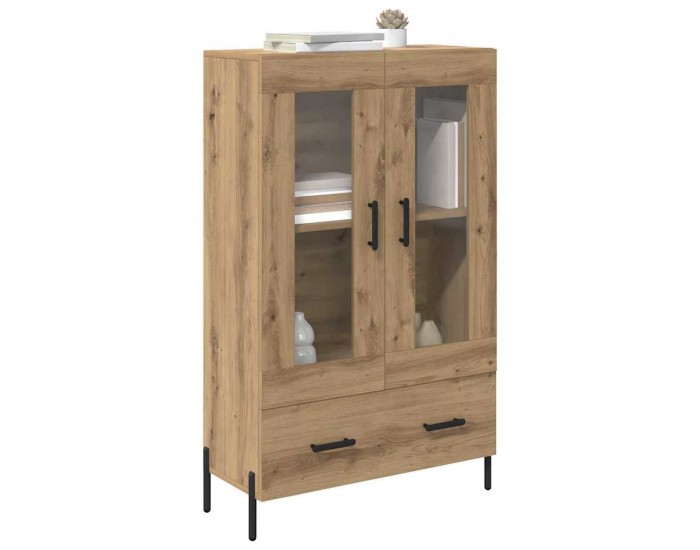Sonata H Висок шкаф Corona Дъб 69,5 x 31 x 115 см Инженерно дърво