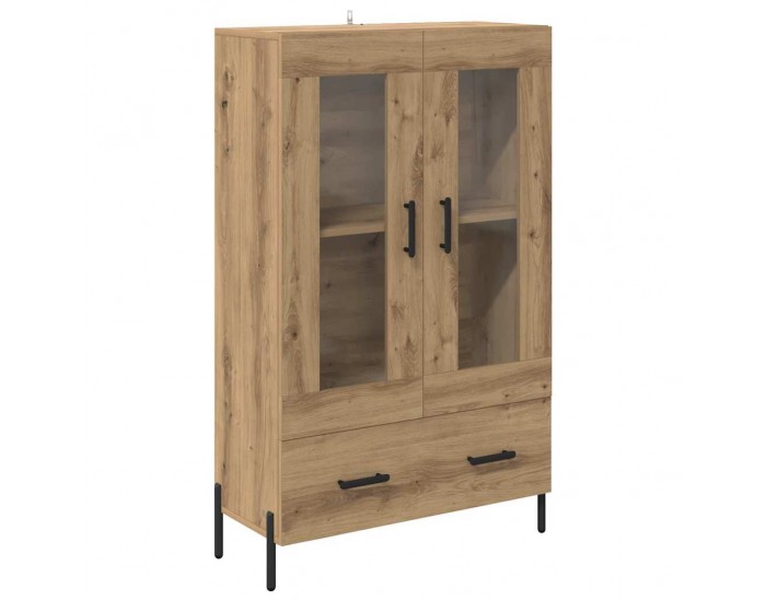 Sonata H Висок шкаф Corona Дъб 69,5 x 31 x 115 см Инженерно дърво