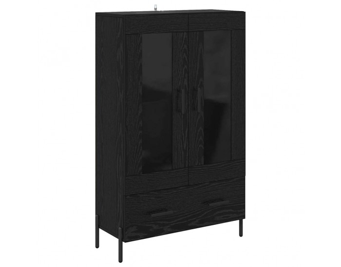 Sonata H Висок шкаф Corona Черния дъб 69,5 x 31 x 115 см Инженерно дърво