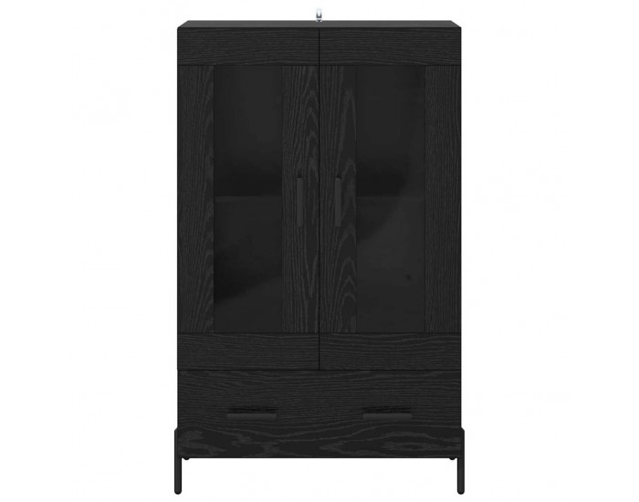 Sonata H Висок шкаф Corona Черния дъб 69,5 x 31 x 115 см Инженерно дърво