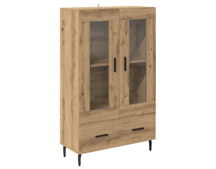 Sonata H Висок шкаф с чекмедже Дъб 69,5 x 31 x 115 см Инженерно дърво
