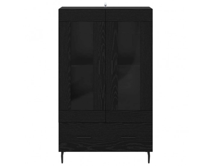 Sonata H Висок шкаф Черния дъб 69,5 x 31 x 115 см Инженерно дърво