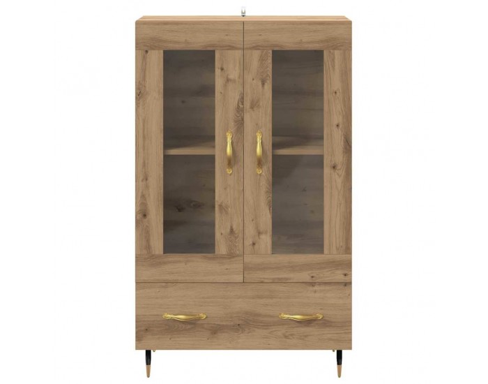 Sonata H Висок шкаф с чекмедже Дъб 69,5 x 31 x 115 см Инженерно дърво
