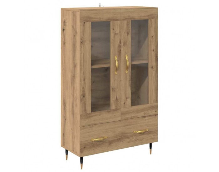 Sonata H Висок шкаф с чекмедже Дъб 69,5 x 31 x 115 см Инженерно дърво