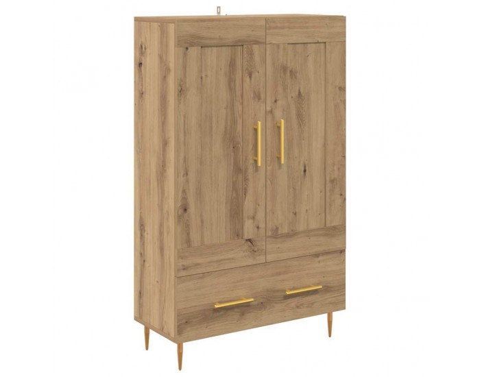 Sonata H Висок шкаф с чекмедже Дъб 69,5 x 31 x 115 см Инженерно дърво