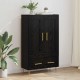 Sonata H Висок шкаф Черния дъб 69,5 x 31 x 115 см Инженерно дърво