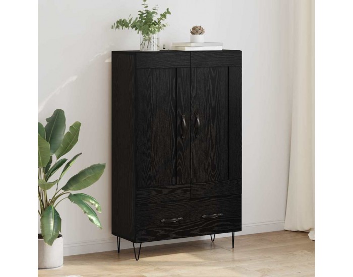 Sonata H Висок шкаф Черния дъб 69,5 x 31 x 115 см Инженерно дърво