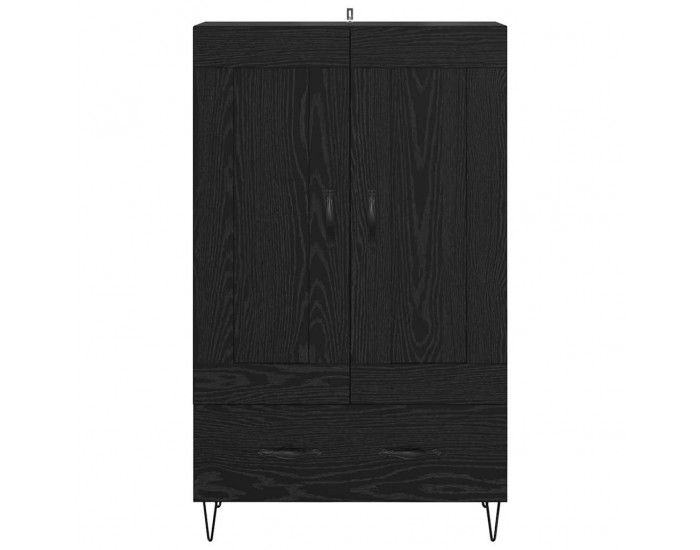 Sonata H Висок шкаф Черния дъб 69,5 x 31 x 115 см Инженерно дърво