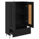 Sonata H Висок шкаф Черния дъб 69,5 x 31 x 115 см Инженерно дърво