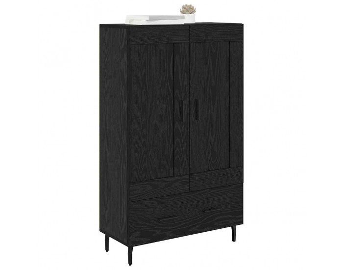 Sonata H Висок шкаф Черния дъб 69,5 x 31 x 115 см Инженерно дърво