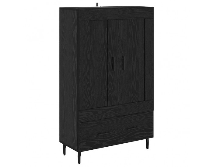 Sonata H Висок шкаф Черния дъб 69,5 x 31 x 115 см Инженерно дърво