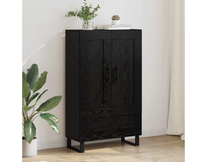 Sonata H Висок шкаф Черния дъб 69,5 x 31 x 115 см Инженерно дърво