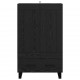 Sonata H Висок шкаф Черния дъб 69,5 x 31 x 115 см Инженерно дърво