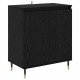 Sonata Bufet Stejar Negru 60 x 35 x 70 cm Lemn prelucrat