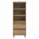 Sonata H Висок шкаф с чекмедже Дъб 40 x 36 x 110 см Инженерно дърво
