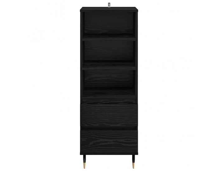 Sonata H Висок шкаф Черния дъб 40 x 36 x 110 см Инженерно дърво
