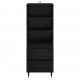 Sonata H Висок шкаф Черния дъб 40 x 36 x 110 см Инженерно дърво