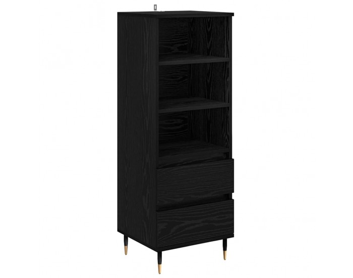 Sonata H Висок шкаф Черния дъб 40 x 36 x 110 см Инженерно дърво