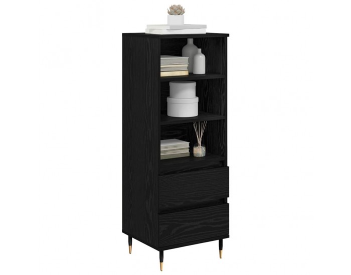 Sonata H Висок шкаф Черния дъб 40 x 36 x 110 см Инженерно дърво